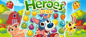 jouer à Farm Heroes Saga sous Android